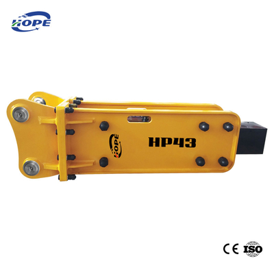 40CrNiMo mini-excavatrice de roche, disjoncteur hydraulique 4,5 tonnes -7 tonnes75