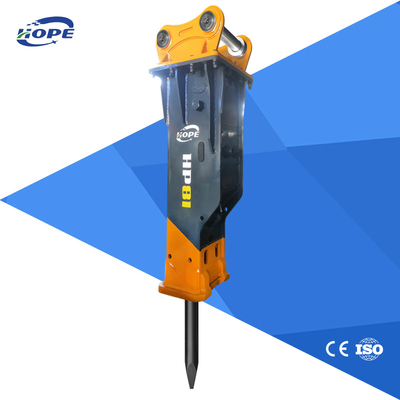 Yantai Hope Hydraulique Breaker 140 mm Diamètre du châssis et longueur totale de 3030 mm Pour les applications lourdes