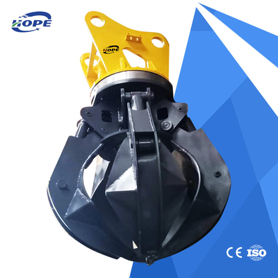 Excavateur en acier d'alliage jaune Lotus Grabber pour excavateur Komatsu Doosan Sany Xcmg Lonking Liugong